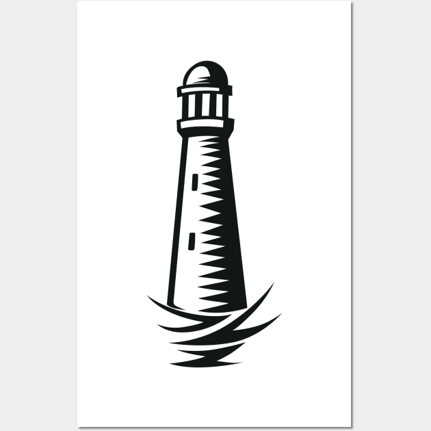 Lighthouse Wall Art by Whatastory